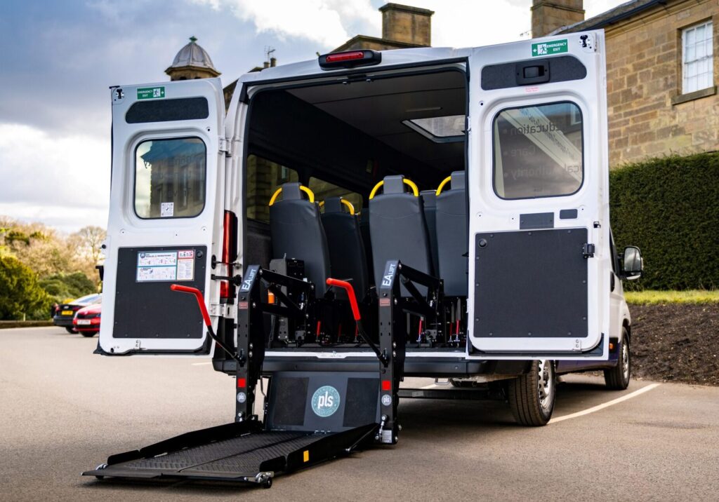 wheelchair accessible minibus